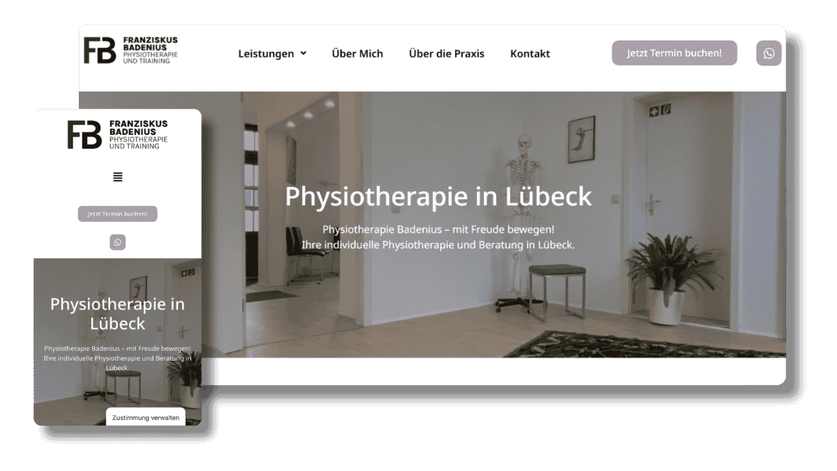 Mein Portfolio Franziskus Badenius Physiotherapie